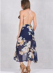  New Slit Backless Beach Dress - Apparel Store Online