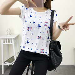 Carton Letter Print Female Top - Apparel Store Online