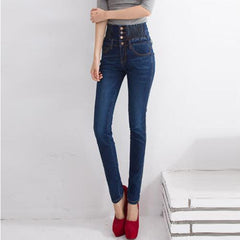 High Waist Pencil Pants - Apparel Store Online