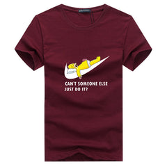 Letter Print Men's Cosplay T-shirts - Apparel Store Online