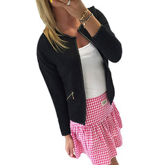  Long Sleeve Lattice Tartan Jacket - Apparel Store Online