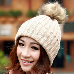 Women Spring Knitted Cassual Cap - Apparel Store Online