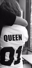 Valentine Shirts King Queen For Couples - Apparel Store Online