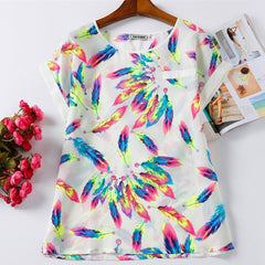 Summer Fashion Print Camisetas - Apparel Store Online