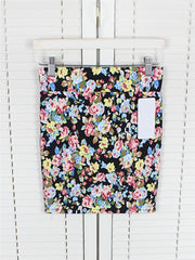 Fashion Girl Flower Print Skirt - Apparel Store Online