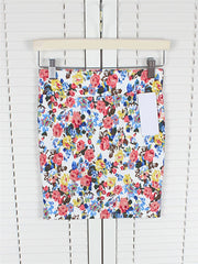 Fashion Girl Flower Print Skirt - Apparel Store Online