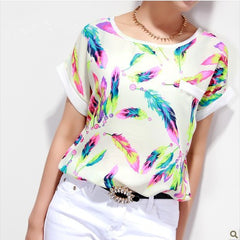 Summer Fashion Print Camisetas - Apparel Store Online