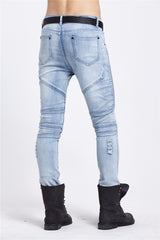 Men's Skinny Rock Ripped Jeans - Apparel Store Online