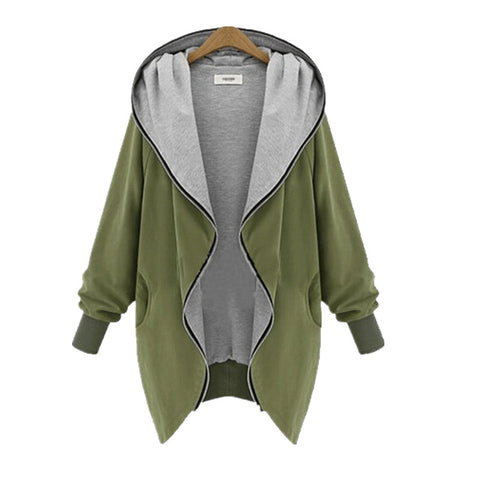 Women Autumn Casual Hooded Thin Jacket - Apparel Store Online