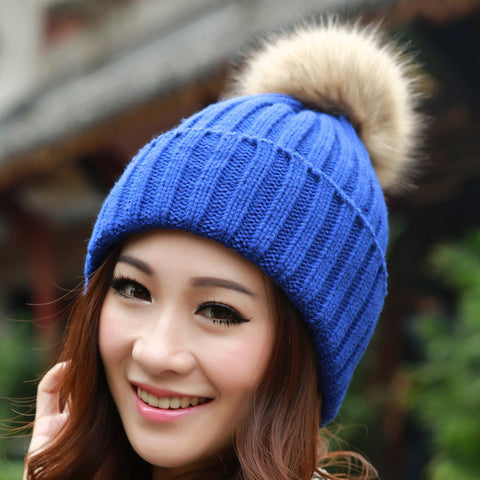 Women Spring Knitted Cassual Cap - Apparel Store Online