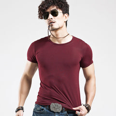  V Neck Short Sleeve Men Tees  - Apparel Store Online