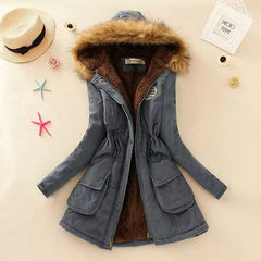 Thickening Cotton Women's Winter Coat - Apparel Store Online