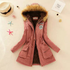 Thickening Cotton Women's Winter Coat - Apparel Store Online