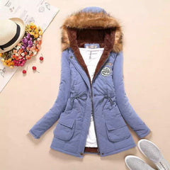 Thickening Cotton Women's Winter Coat - Apparel Store Online