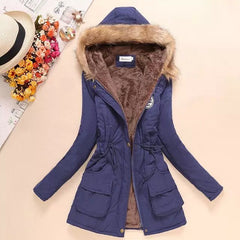 Thickening Cotton Women's Winter Coat - Apparel Store Online