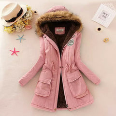 Thickening Cotton Women's Winter Coat - Apparel Store Online