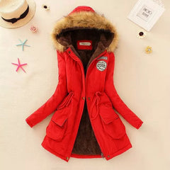 Thickening Cotton Women's Winter Coat - Apparel Store Online